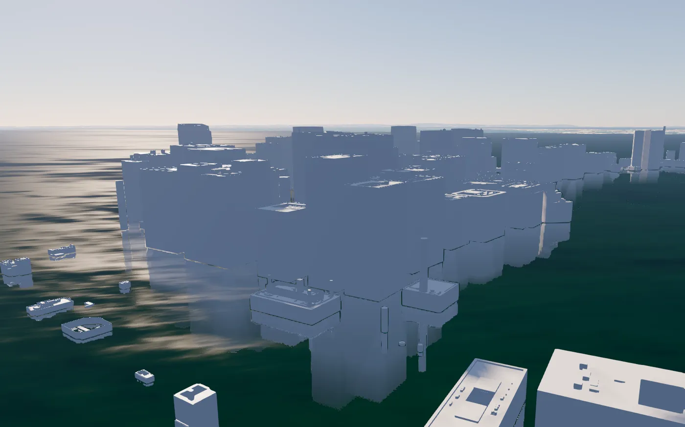 地球規模のシーンで高精度でモデルをレンダリングする